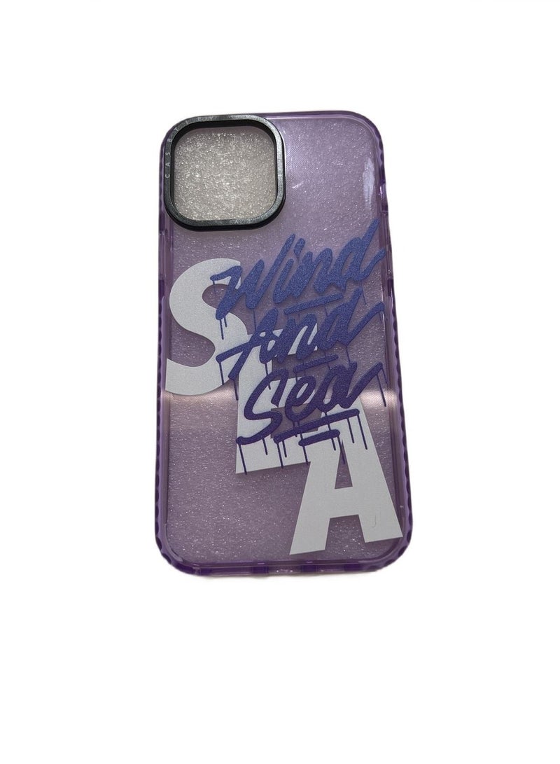 CASETiFY Impact Case for iPhone 14 Pro Max, 13 Pro Max, 13 Pro, 13 , 11 Wind and Sea Purple - Image 1