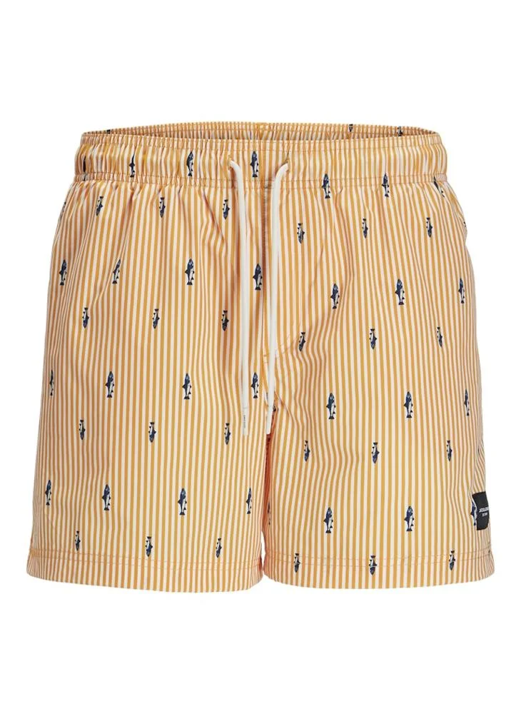 JACK & JONES Jpstmaui Jjswim Mini Stripe Shorts