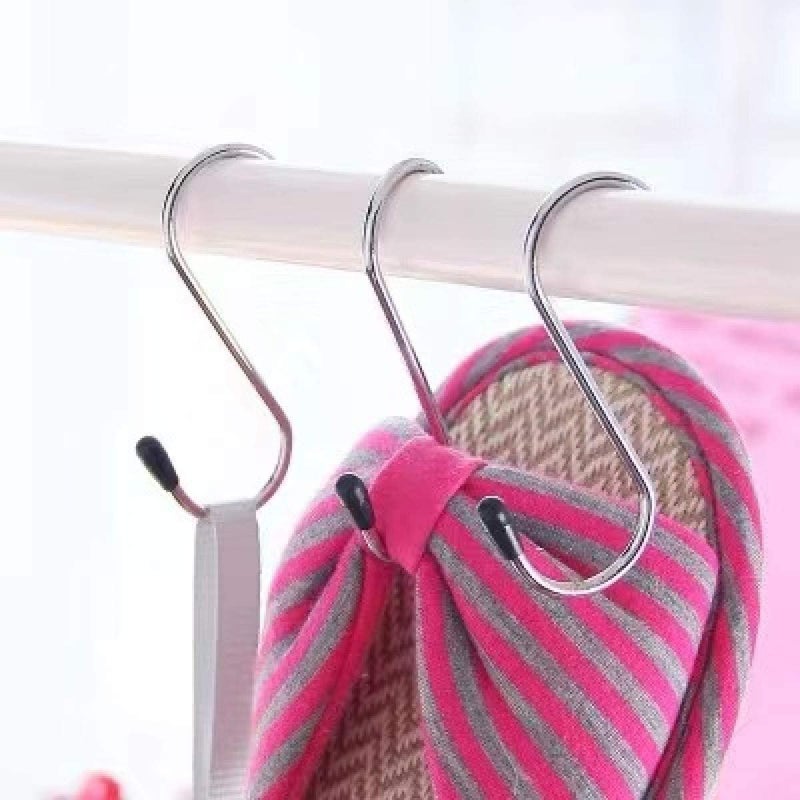 Apurk Hook Hanger SShaped Stainless Steel Utility Hook Ultra Strong Multi Purpose Hook Hanging Hooks Heavy Duty Hangers for KitchenBathroomBedroomOffice Work ShopGardenSet of 4 - Image 5