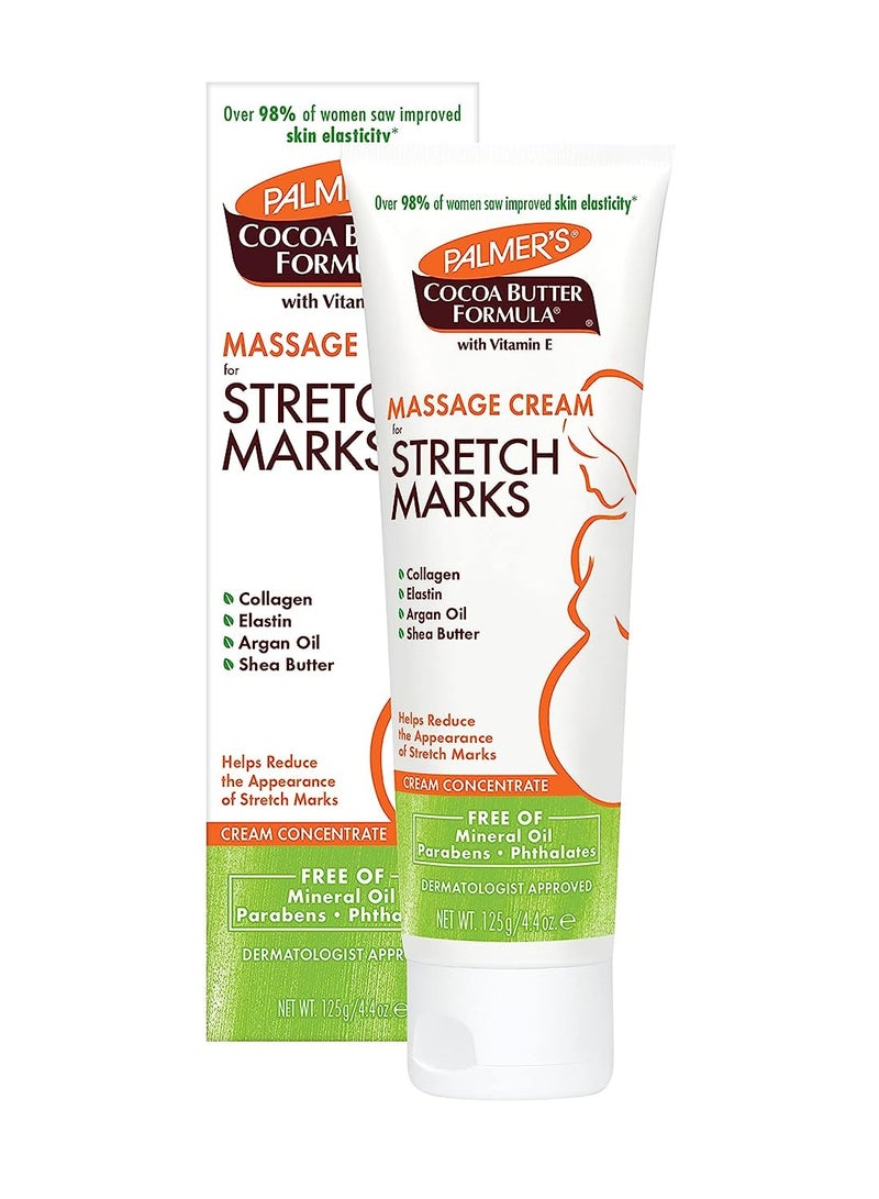 PALMER'S Palmer's Cocoa Butter Formula Massage Cream for Stretch Marks and Pregnancy Skin Care, 4.4 Ounces (Pack of 2) - Image 2