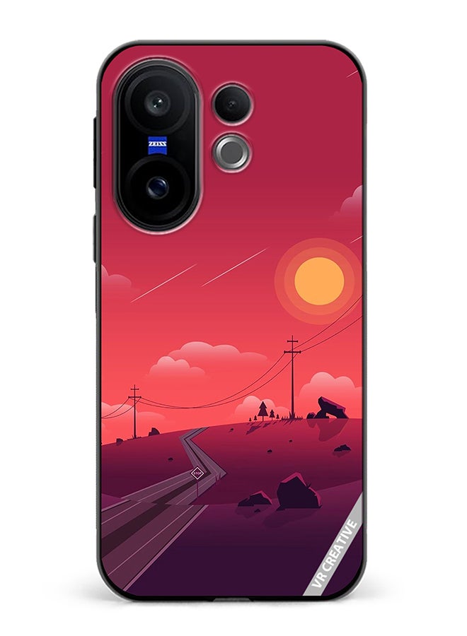 Protective Case Cover For Vivo X200 FE Nature Design Multicolour