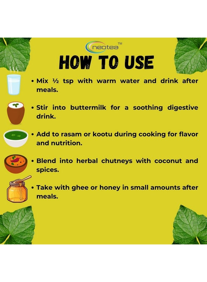 neotea Flax Musumusukkai Powder | Mukai Maderaspatana Powder 300 Gm Pack of 1 | Natural Herbal Supplement | Organic and Non-GMO | Ayurvedic Wellness and Health Support - Image 5