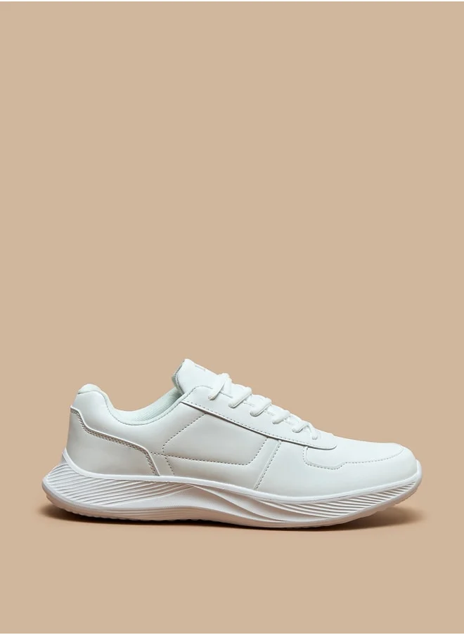 LBL by Shoexpress Solid Low Ankle Lace-Up Sports Shoes
