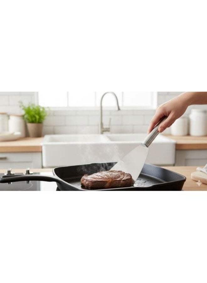Stainless Steel Flat Dessert Cutter and Server - Image 2