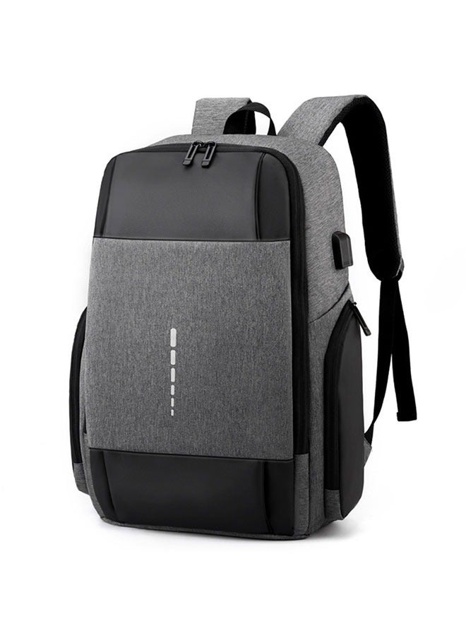 ZCM-HAPPY Men's Multifunctional Backpack Sports Travel Large Capacity Business School Bag 48x32x15cm - Image 2