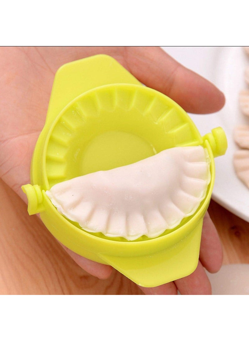 Three Secondz Three Secondz Gujiya Maker Device Easy Mould Dumpling Cutter Making Machine Kitchen Cooking Tool Multicolour Plastic 5 Cm  - Image 3