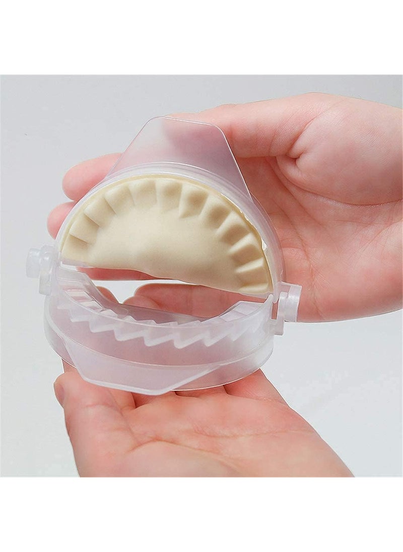 Three Secondz Three Secondz Gujiya Maker Device Easy Mould Dumpling Cutter Making Machine Kitchen Cooking Tool Multicolour Plastic 5 Cm  - Image 5