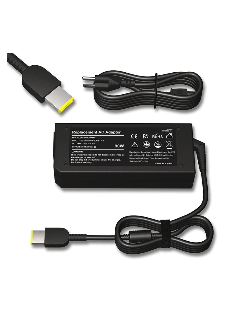 JSBazar 20V 3.25A 65W Square tip Notebook Lenovo ADLX65NLC3A ADLX65NCC3A Replacement Adapter  - Image 1