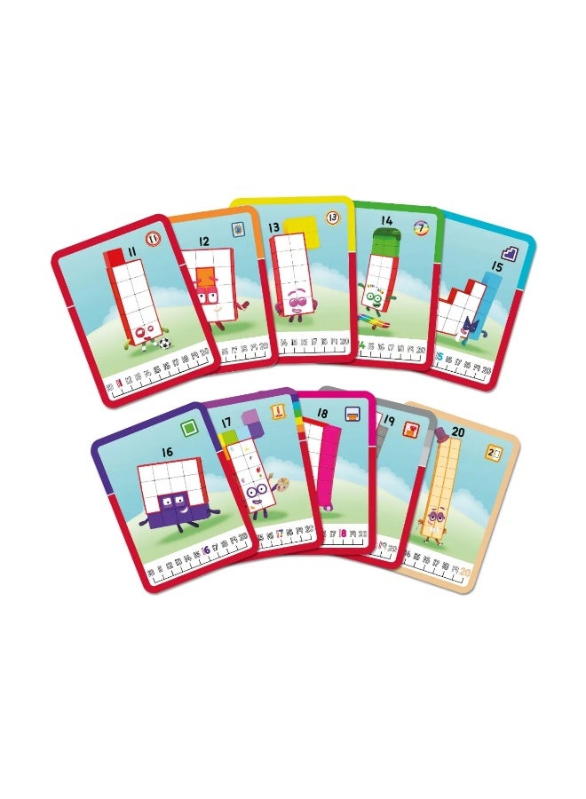 ليرننج ريسورسز مجموعة أنشطة MathLink Cubes Numberblocks 11-20 من Learning Resources، لبناء مكعبات الأرقام، واستكشاف مهارات الرياضيات المبكرة، و30 نشاطًا ممتعًا، وتتضمن ملحقات وبطاقات شخصيات والمزيد - Image 4