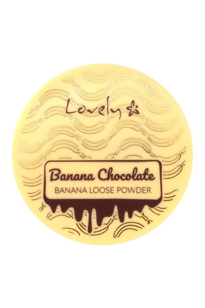 Lovely Banana Chocolate Loose Powder 8g - Image 1