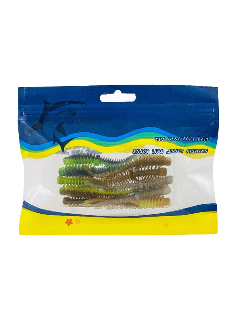 Generic 10pcs/pack 2.95inch Floating Soft Lures, Fishy Smell Fake Baits, Fishing Accessories (Random Color)  - Image 1
