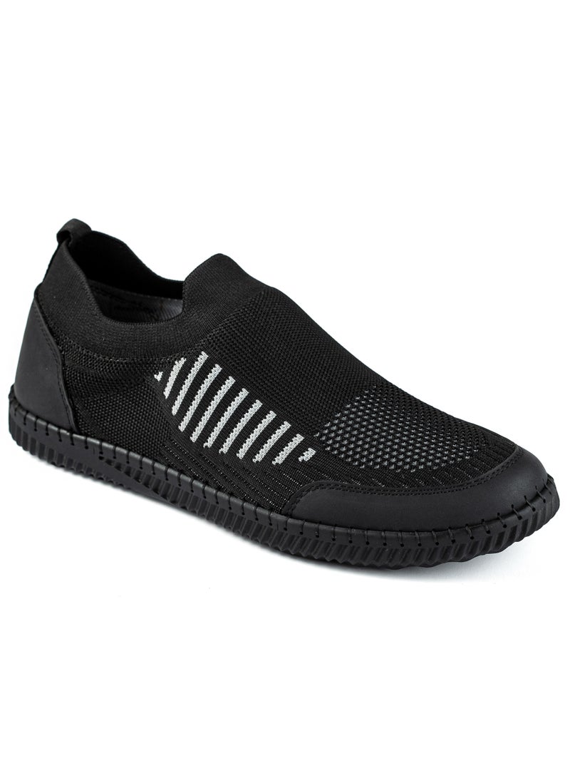 كوتشي رجالي طبي تريكو هاند ميد من  بفرش مساج مريح ومرن – نعل رابر مضاد للانزلاق - Image 2