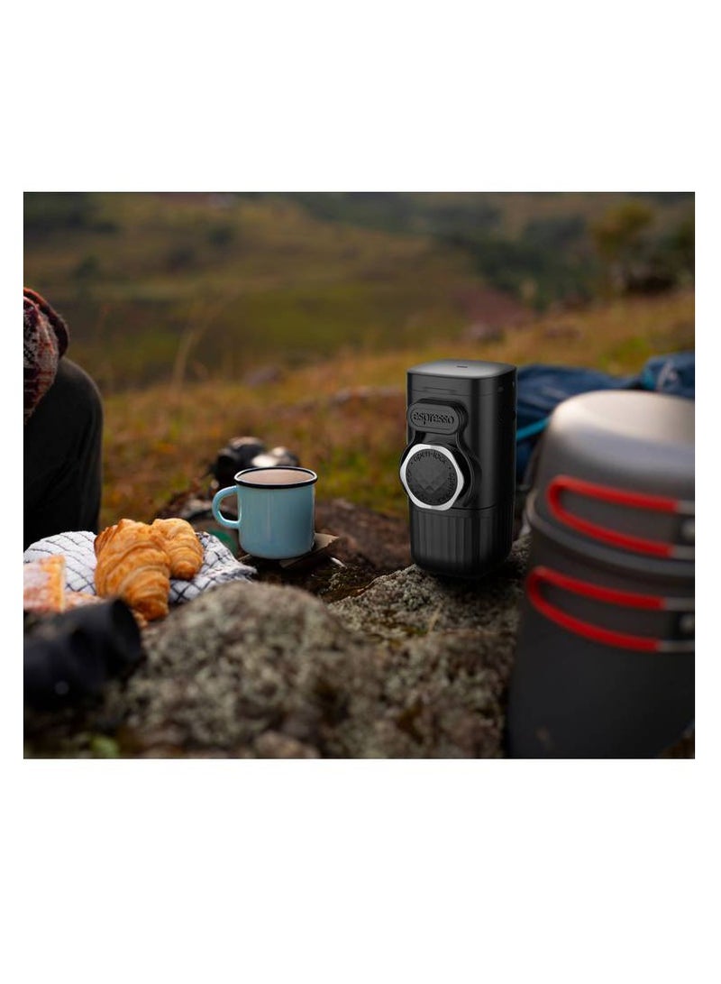 Espresso Pocket Coffee Maker,Coffee Grinder,Max 60ml Espresso,20 Bar Max Pressure,80ml Water Tank - Image 2