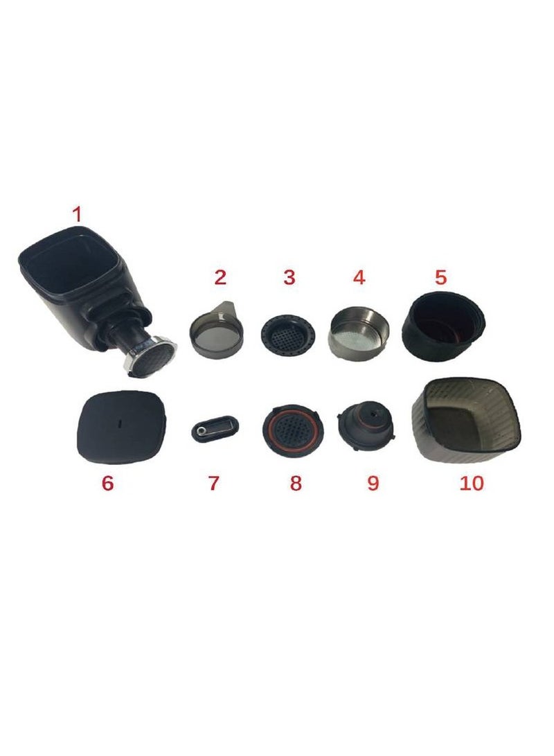 Espresso Pocket Coffee Maker,Coffee Grinder,Max 60ml Espresso,20 Bar Max Pressure,80ml Water Tank - Image 3