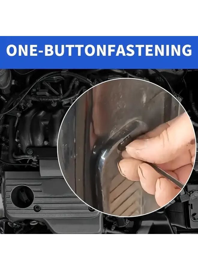 50pcs Heavy Duty Nylon Cable Ties Self Locking Plastic Fasteners Bulk Pack Tool Free Locking System - Image 5