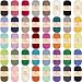 BambooMN JubileeYarn Bamboo Cotton Sport Yarn 50gSkein Variety Pack 4 Skeins - Image 2