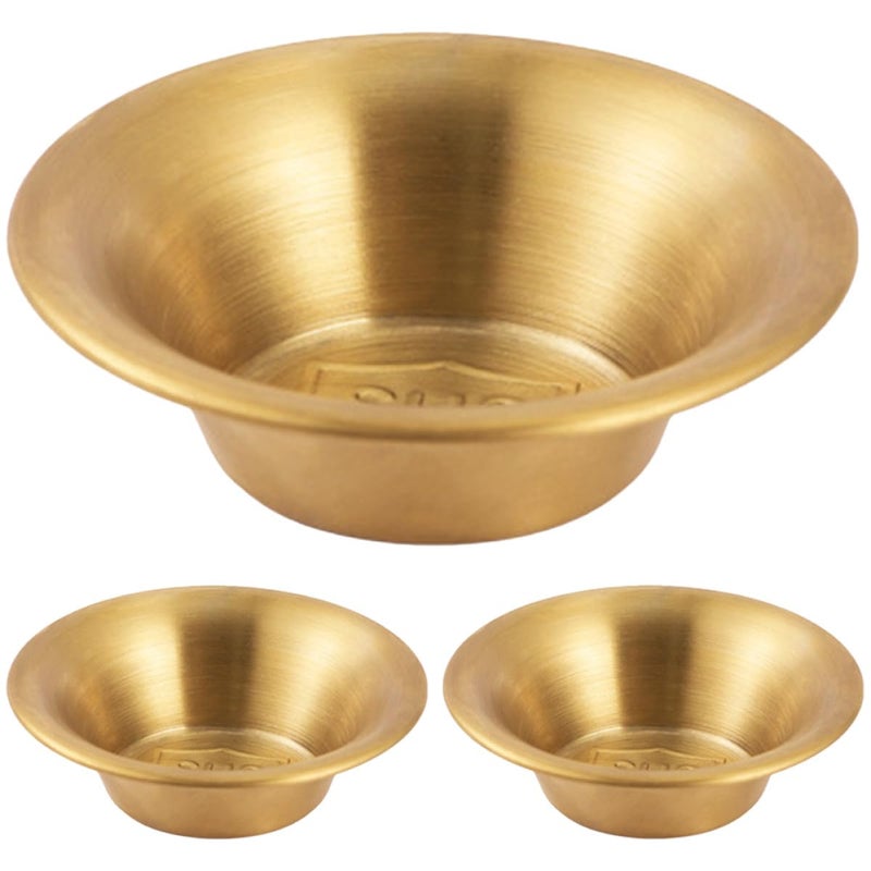 3Pcs Stainless Steel Mini Sauce Cups For Lunch Box Condiments And Cranberry Sauce - Image 2
