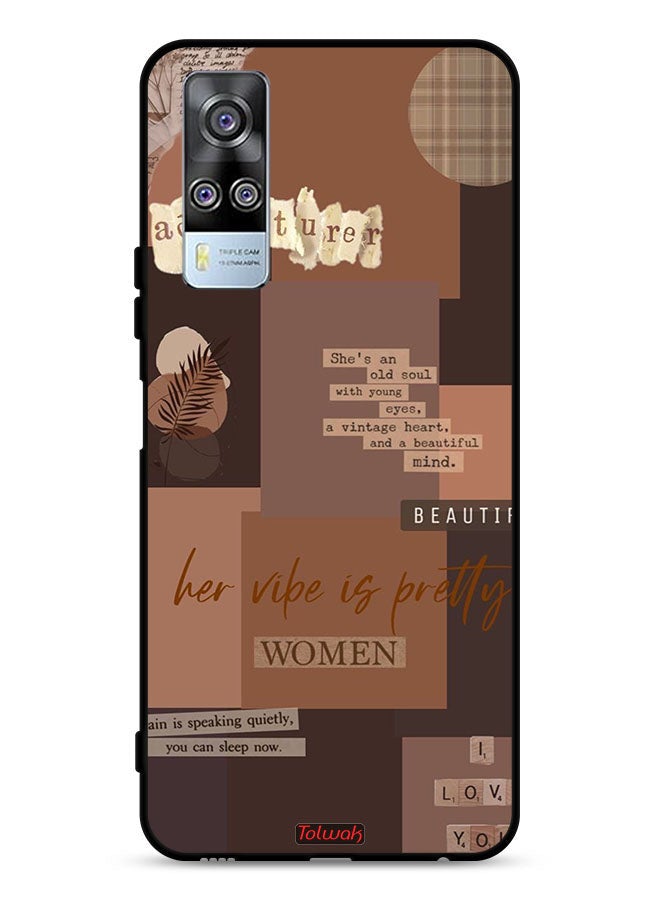 Tolwak غطاء حماية vivo Y53s 4G للنساء المغامرات - Image 1