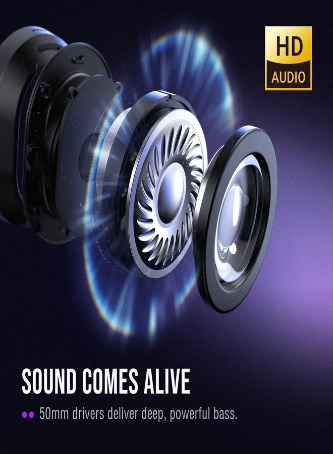 FIFINE سماعة ألعاب سلكية USB من FIFINE: صوت محيطي 7.1 - RGB قابل للتخصيص - توازن بين اللعبة والدردشة، سماعة ألعاب مع ميكروفون لإلغاء الضوضاء لجهاز الكمبيوتر، PS5/PS4، اللابتوب، ماك - AmpliGame H13BP - Image 2