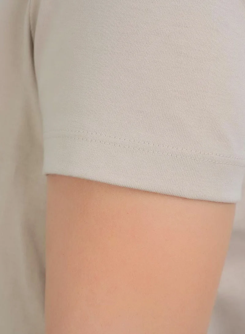 GIORDANO  Women’s Regular Fit Cotton Crew Neck Printed Tee for Women | Best Price UAE