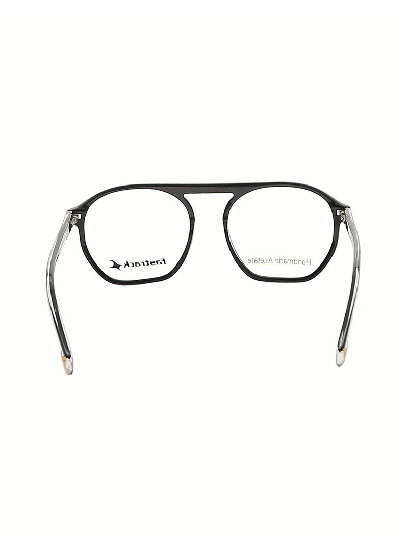 fastrack Clear And Black Aviator  Rimmed Eyeglasses  - Image 4