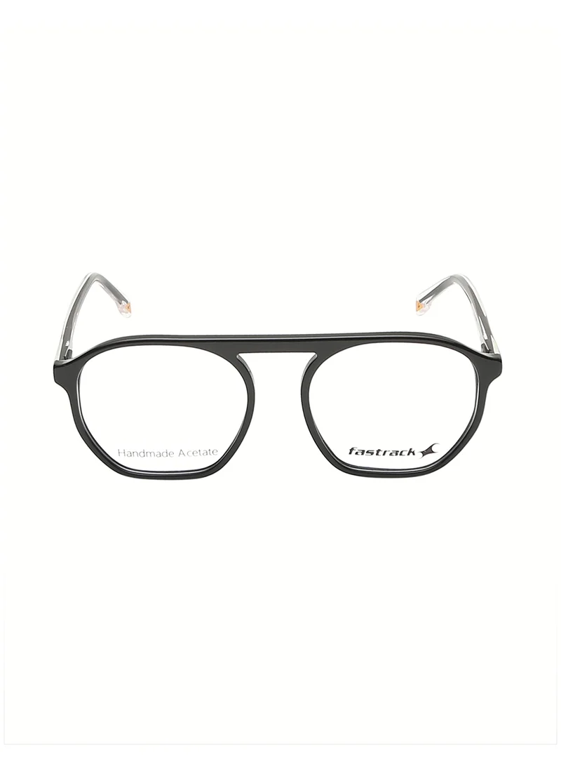 فاستراك Clear And Black Aviator  Rimmed Eyeglasses