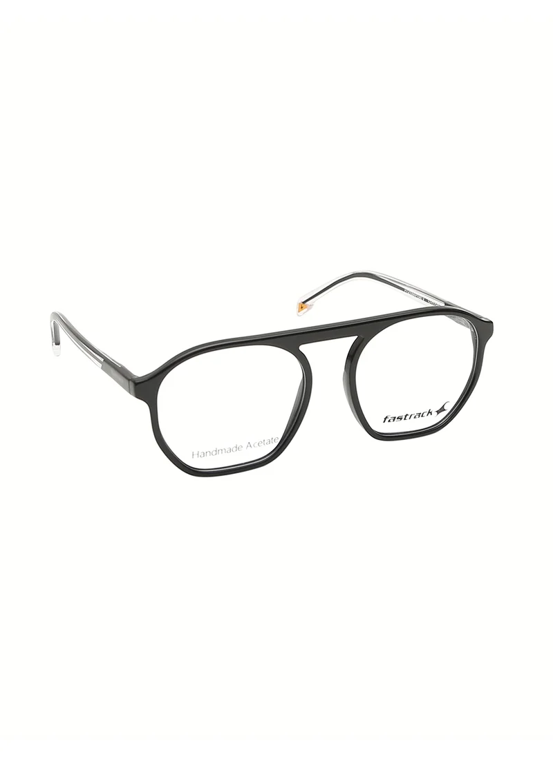 فاستراك Clear And Black Aviator  Rimmed Eyeglasses