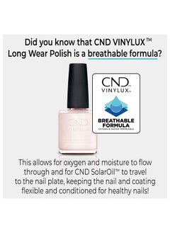 CND Vinylux Longwear Red Nail Polish, Gel-like Shine & Chip Resistant Color, 0.5 Fl Oz  - Image 2