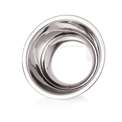 KC Stainless Steel Multipurpose Basin Bowl | Mixing Bowl | Kitchen Accessories (Diamm. 30.0 CM, 3 Litre) - Image 4