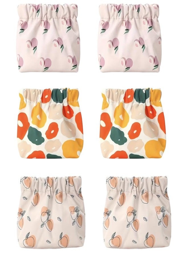 Sprqcart Small Makeup Bag Mini Pouch, Pack of 6 - Image 1