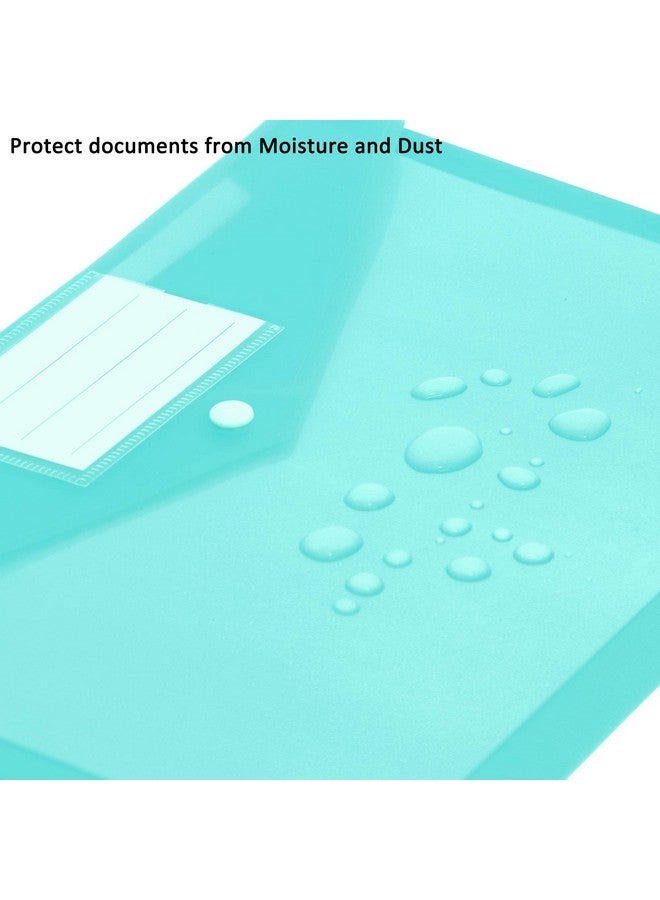 يانج إيفر 21 حزمة من المظاريف البلاستيكية، مظاريف بولي، مجلدات المستندات الواضحة، مظاريف ملف بحجم A4 مع ملصق جيب وزر انطباق للمدرسة، المنزل، العمل، المكتب، 7 ألوان متنوعة - Image 2