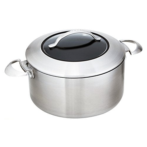 Scanpan CTX 7.5 Quart Covered Dutch Oven, Stainless Steel - Image 1