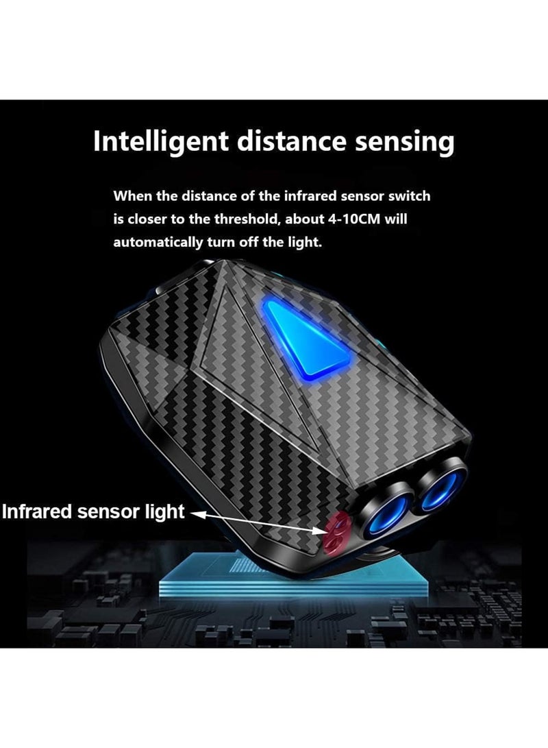 Zikra 2PCS Car Door Light Projector Wireless Led Car Door Projector Rechargeable HD Car Welcome Courtesy Shadow Lamp Fit for All Cars - Image 5