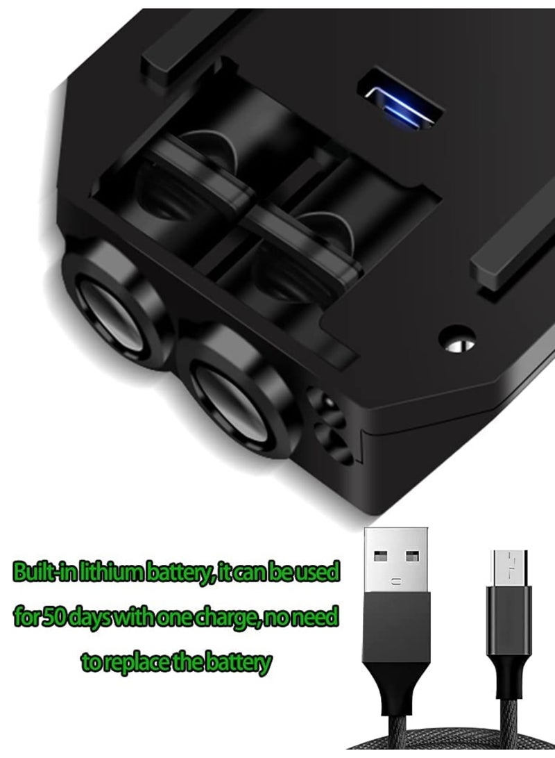 Zikra 2PCS Car Door Light Projector Wireless Led Car Door Projector Rechargeable HD Car Welcome Courtesy Shadow Lamp Fit for All Cars - Image 4