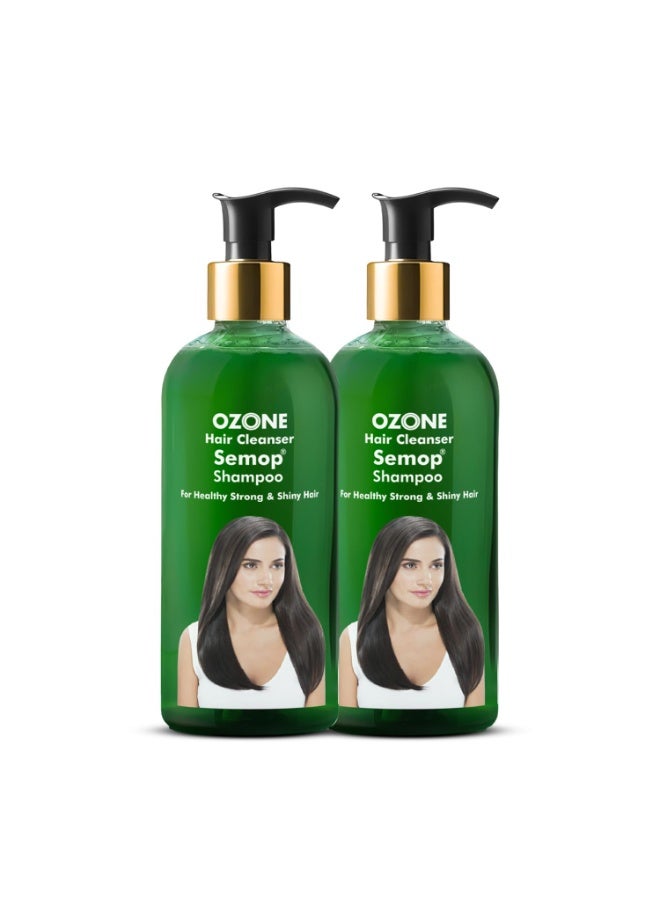 أوزون شامبو منظف الشعر سيموب لشعر صحي وقوي ولامع - 300 مل (عبوة من 2) - Image 1