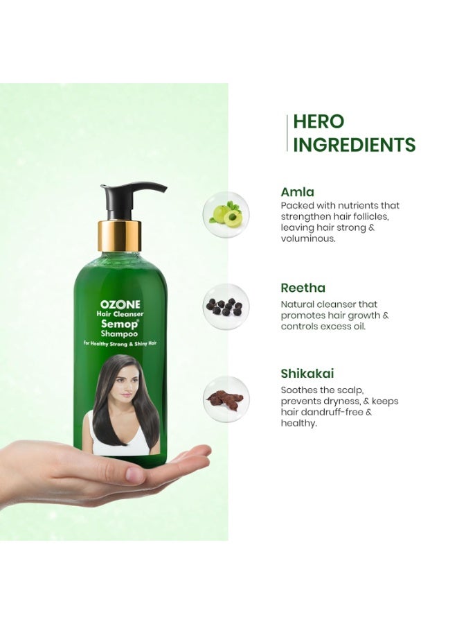أوزون شامبو منظف الشعر سيموب لشعر صحي وقوي ولامع - 300 مل (عبوة من 2) - Image 3