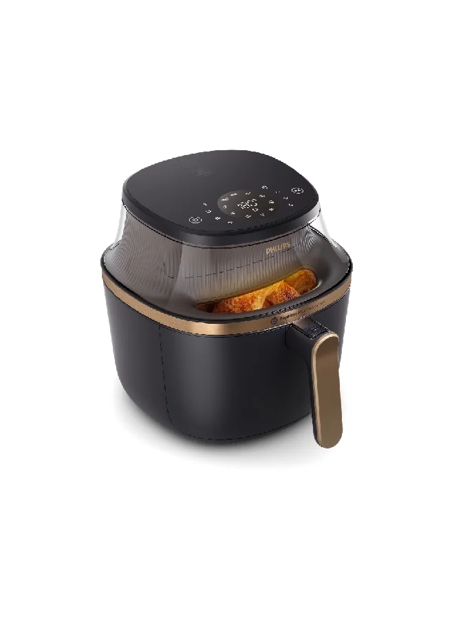 Philips 3000 Series RapidAir Plus Technology Airfryer Black and Copper 6.2 L NA332/00