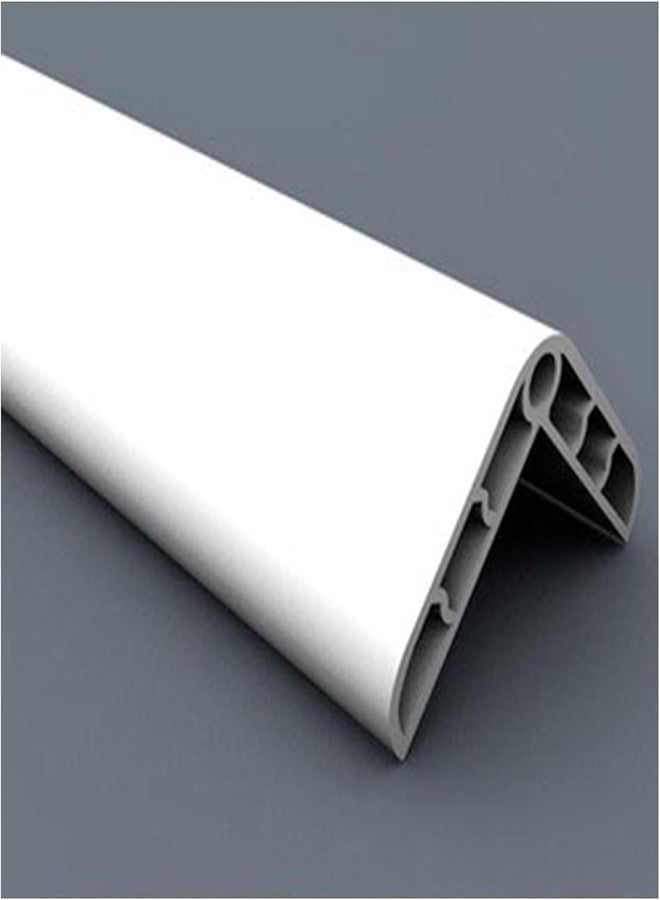 Thea Furniture Table Corners Thick Self-Adhesive Corner Guards Protect, for Hotels, Restaurant, School, Home, Peel and Stick PVC Plastic Corner Guards, Table Protection Strip-E(1.2METER) Pack of 1 - Image 1