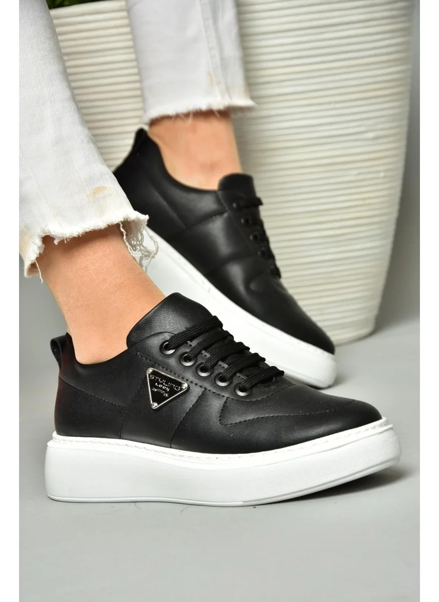 Fox Shoes S274048309 Black/white Sports Shoes Sneakers
