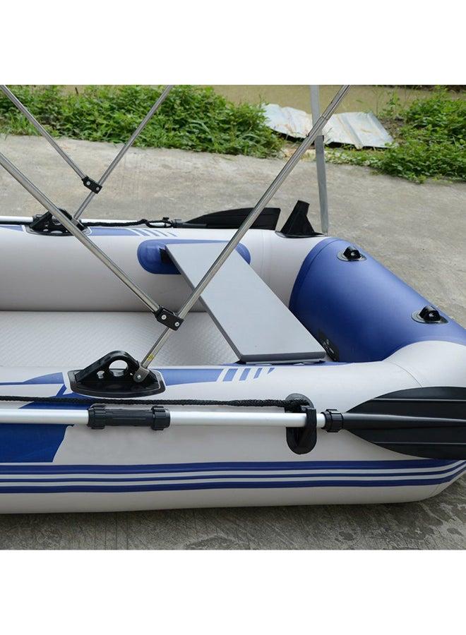 Stylish Detachable Adjustable Whitewater Rafting Paddle for Adventure Sports Lightweight Anodized Aluminum Alloy 126cm - Image 4