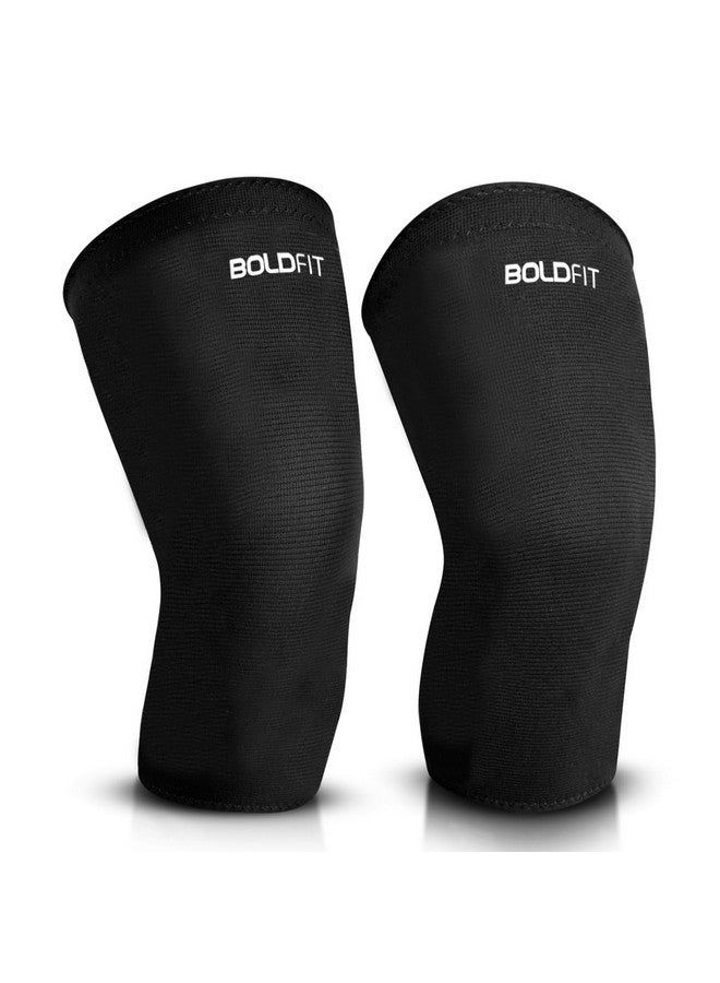 Boldfit Knee Caps for Women for Pain Relief Compression Knee Support for Men Gym Running Jogging Sports Workout Cap Pad Sleeve Braces Band Belt Guard Premium Leg Pain Relief Products - M - Image 1