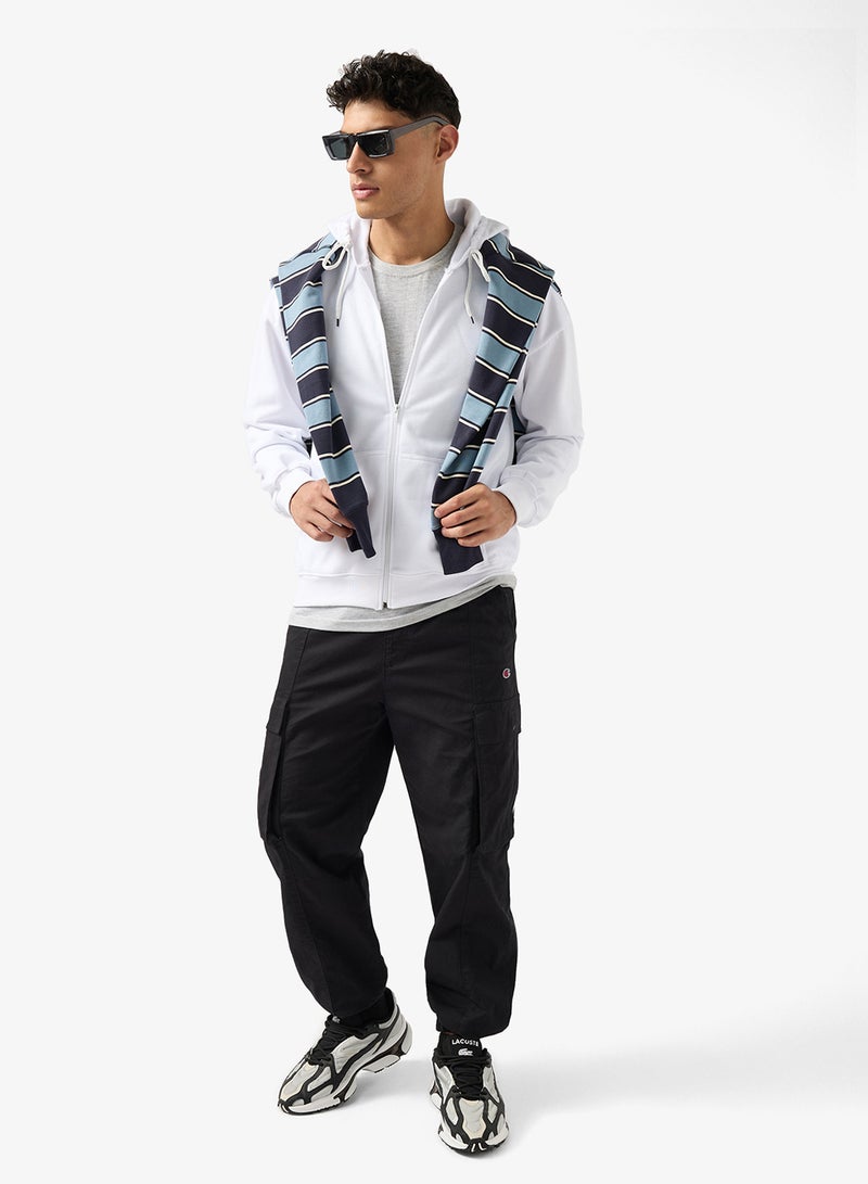 Seventy Five Basics Oversized Zipped Hoodie - Image 4