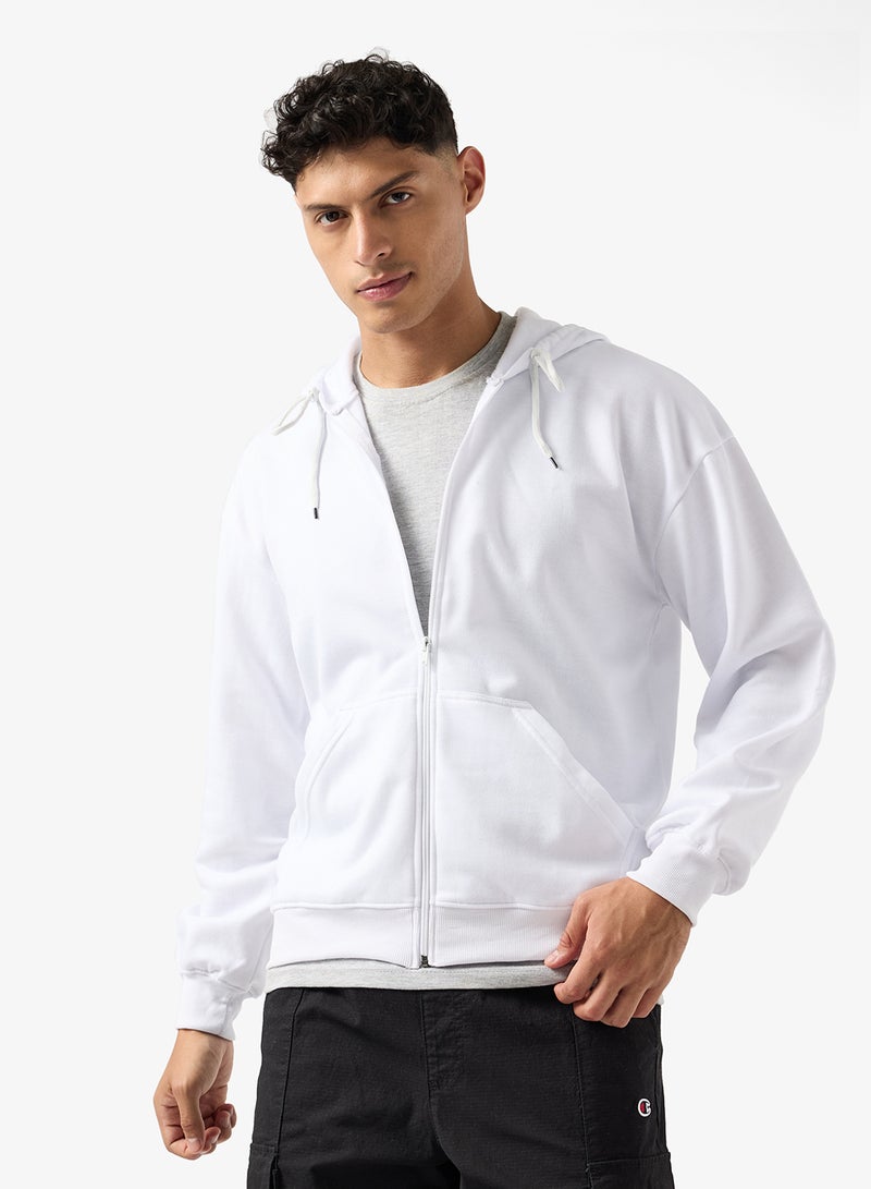 Seventy Five Basics Oversized Zipped Hoodie - Image 1