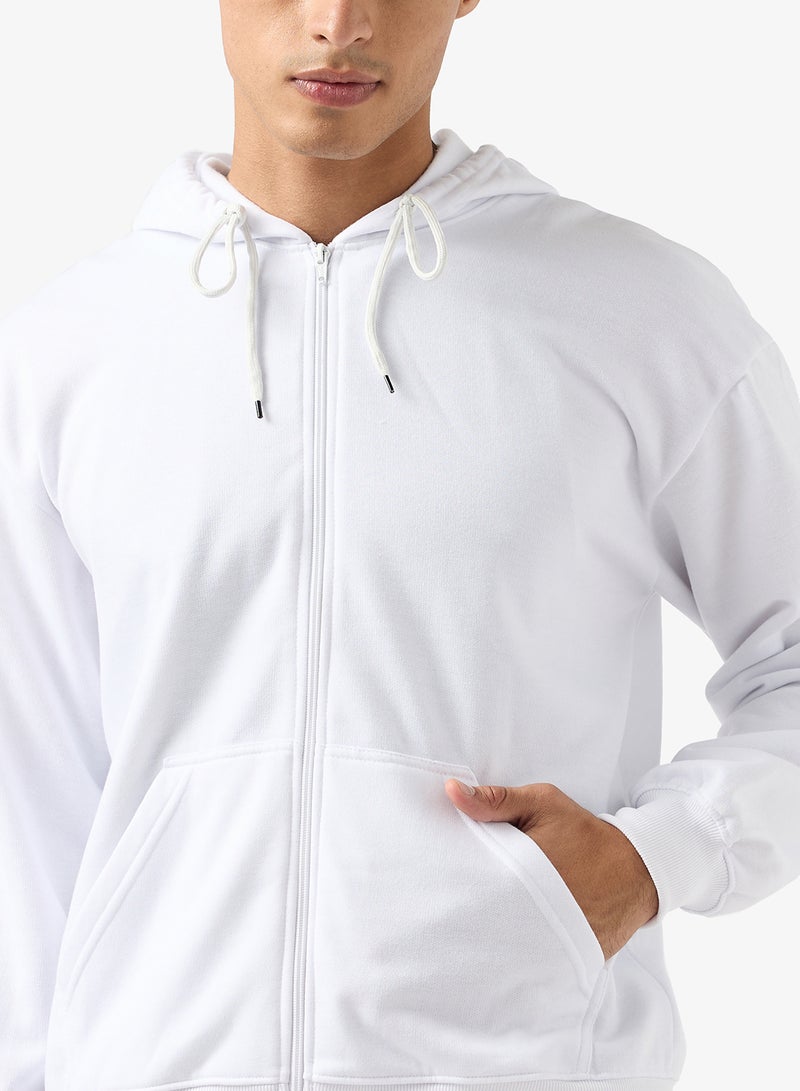 Seventy Five Basics Oversized Zipped Hoodie - Image 3