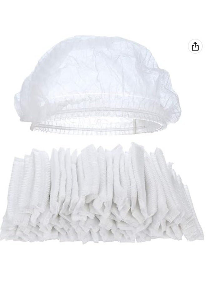 100 PCS Plastic Disposable Shower Caps - Image 2