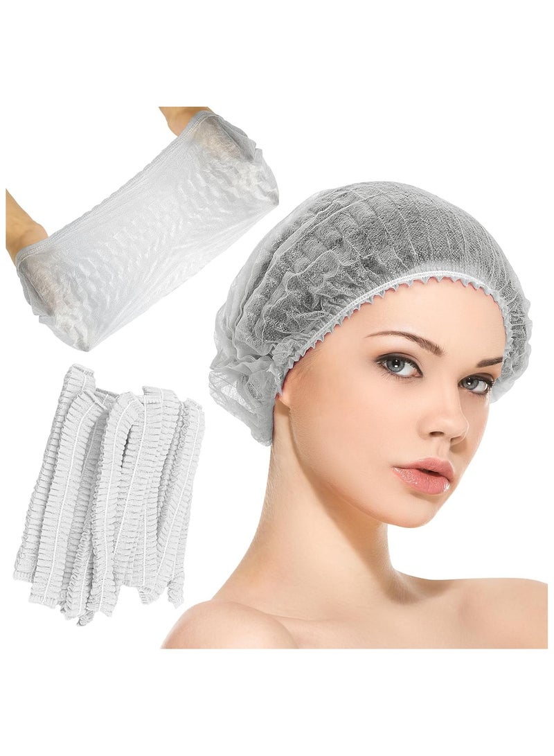 100 PCS Plastic Disposable Shower Caps - Image 3