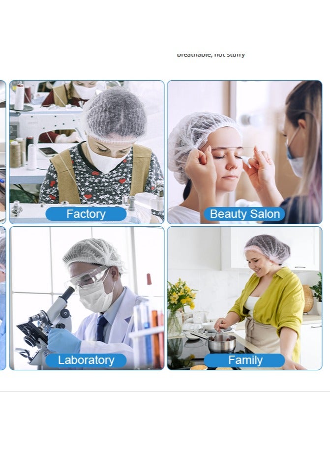 100 PCS Plastic Disposable Shower Caps - Image 4