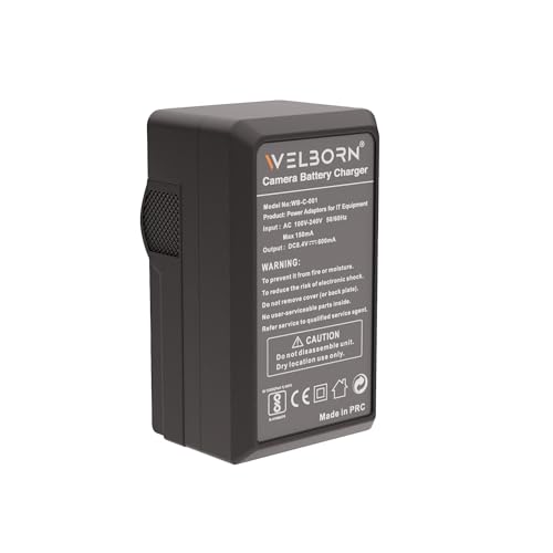 Welborn Camera Battery Charger for Canon LP-E17 Battery Compatible with Canon EOS M3 - M100 EOS RP - RP RF EOS Rebel SL2 - Rebel SL3 EOS Rebel T6i - Rebel T8i EOS 77D - 800D EOS M3 - M6, EOS R8 - R50 - Image 2
