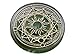 KIN-HEBI KIN-HEBI Real Four Leaf Clover Good Luck Pocket Token, Preserved, 1.25Ã¢â‚¬Â, Including Metal Ornament (Magic Circle  - Image 2