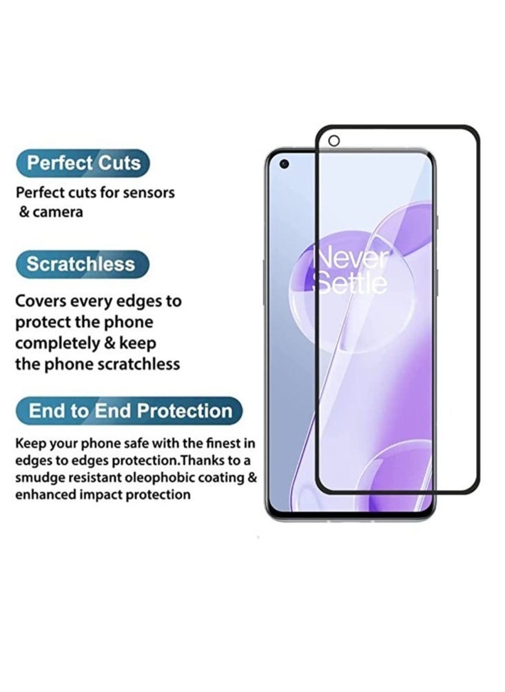 vesus OnePlus 9RT 5G Screen Protector.HD transparent scratch-resistant tempered glass screen protector, Screen Protector for OnePlus 9RT 5G.(Transparent, 2 Pack) - Image 3